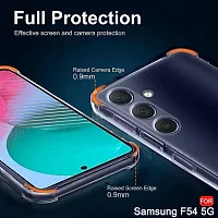 Flipkart SmartBuy Back Cover for Samsung Galaxy F54 5G Transparent Grip Case Pack of 1-thumb1