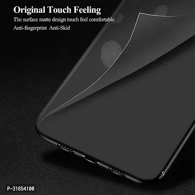 Caseline Back Cover for Realme Narzo 60 5GCND Black Grip Case Silicon Pack of 1-thumb3