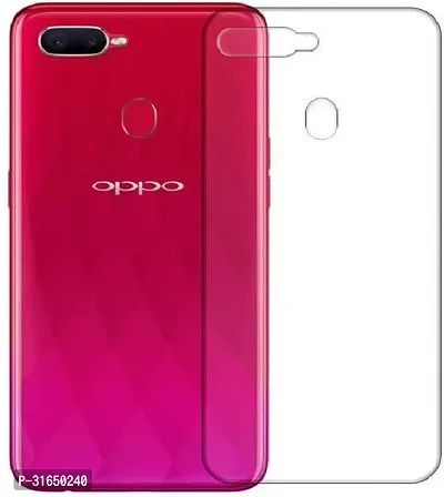 Caseline Back Cover for OPPO F9 Pro Transparent Grip Case Silicon Pack of 1-thumb0