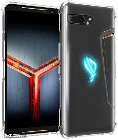 Caseline Back Cover for Asus Rog Phone 2 Transparent Shock Proof