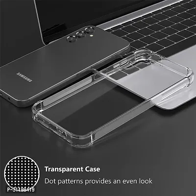 Caseline Back Cover for SAMSUNG Galaxy M34 5G SAMSUNG Galaxy M34BMTP Transparent Shock Proof Pack of 1-thumb5