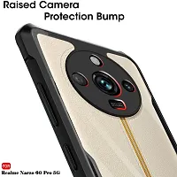 Caseline Back Cover for Realme Narzo 60 Pro 5G Realme Narzo 60 Pro IP Black Grip Case Pack of 1-thumb3