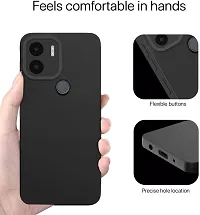 Caseline Back Cover for poco c51 POCO C51 REDMI A1+ REDMI A1 Plus REDMI A2+ REDMI A2 Plus CND Black Grip Case Silicon Pack of 1-thumb2