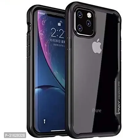 Caseline Back Cover for IPhone 11 Pro Max Black Shock Proof Pack of 1-thumb0