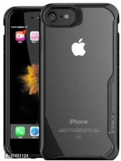 Caseline Back Cover for Apple iPhone 6 Black Rugged Armor Pack of 1