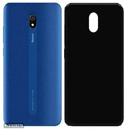 Caseline Back Cover for REDMI MI 8A Black Grip Case Pack of 1