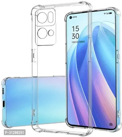 Caseline Back Cover for Oppo Reno 7 Pro 5G Oppo Reno 7 Pro Transparent Grip Case Silicon Pack of 1-thumb0