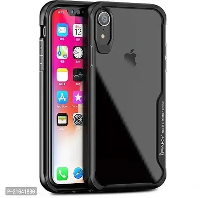 Caseline Back Cover for Apple iPhone XR Black Grip Case Pack of 1-thumb0