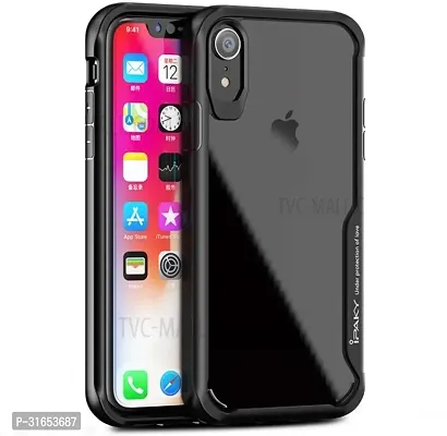 Caseline Back Cover for Apple iPhone XR Black Grip Case Pack of 1-thumb0