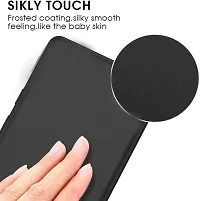 Caseline Back Cover for OPPO A59 5G CND Black Grip Case Silicon Pack of 1-thumb1