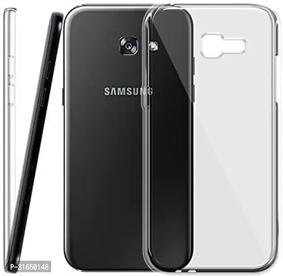 Caseline Back Cover for Samsung Galaxy J7 Max Transparent Silicon Pack of 1-thumb0