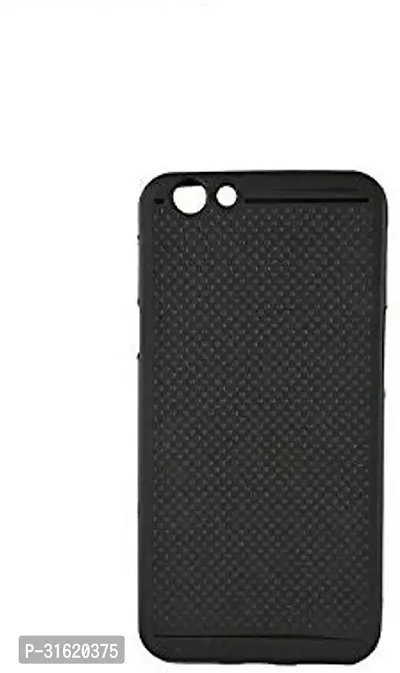 Nutricase Back Cover for OPPO F1s Black Silicon