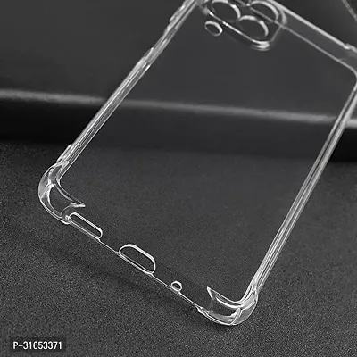 Caseline Back Cover for Samsung Galaxy M33 Samsung Galaxy M33 5G Transparent Silicon Pack of 1-thumb3