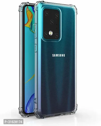 Caseline Back Cover for Samsung Galaxy S11 Plus Transparent Grip Case Pack of 1