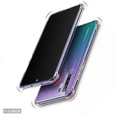 Caseline Back Cover for Oppo F15 Transparent Grip Case Silicon Pack of 1