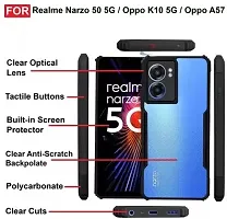 Caseline Back Cover for Oppo A57 OPPO A57 4G OPPO A57 4G 2022 Black Shock Proof Pack of 1-thumb3