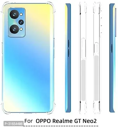 Caseline Back Cover for Realme GT Neo 2 realme GT Neo 2 Transparent Grip Case Pack of 1-thumb2