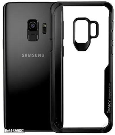 Caseline Back Cover for Samsung Galaxy J6 Black Grip Case Pack of 1-thumb0