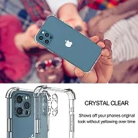 Caseline Back Cover for Apple iPhone 15 Pro iPhone 15 ProBMTP Transparent Grip Case Pack of 1-thumb2