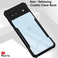 Back Cover for Google Pixel 7a Black Grip Case Pack of 1-thumb4