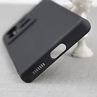 Caseline Back Cover For Vivo V25 Vivo V25 5G Vivo V25 Vivo V25 5G Black Grip Case Silicon Pack Of 1-thumb3