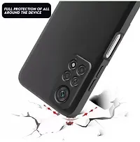 Caseline Back Cover For Redmi Note 11 Pro Plus 5G Redmi Note 11 Pro 5G Black Grip Case Silicon Pack Of 1-thumb1