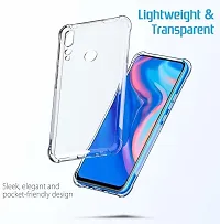 Caseline Back Cover for HUAWEI Y9 PRIME 2019 Transparent Grip Case Silicon Pack of 1-thumb1