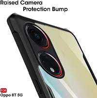 Back Cover for OPPO Reno8T 5G Black Grip Case Pack of 1-thumb3