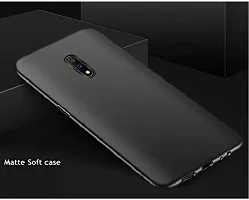 Caseline Back Cover for Realme X Black Shock Proof Silicon Pack of 1-thumb2