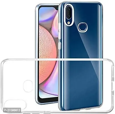 Caseline Back Cover for Samsung Galaxy A10s Transparent Grip Case Pack of 1-thumb0