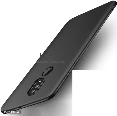 Caseline Back Cover for NOKIA 7.1 2018 Black Grip Case Pack of 1