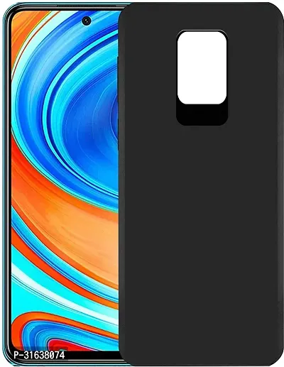 Caseline Back Cover for REDMI MI NOTE 9 PRO Black Grip Case Pack of 1