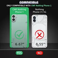 Caseline Back Cover for CMF PHONE 1 Cmf Phone 1 CMF by Nothing Phone 1 5G CMF by Nothing Phone 1 IP Transparent Grip Case Silicon Pack of 1-thumb1