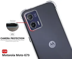 Caseline Back Cover for Moto G73 5G Motorola Moto G73 5G Transparent Shock Proof Pack of 1-thumb3