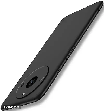 Caseline Back Cover for Realme Narzo 60 Pro 5G Realme Narzo 60 ProCND Black Grip Case Silicon Pack of 1