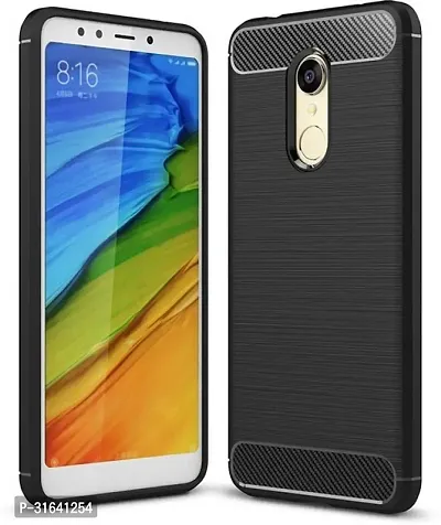 Caseline Back Cover for Mi Redmi Note 5 Black Shock Proof Pack of 1