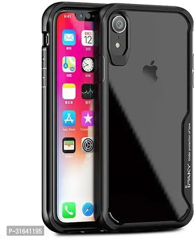 Caseline Back Cover for Apple iPhone XR Black Grip Case Pack of 1-thumb0