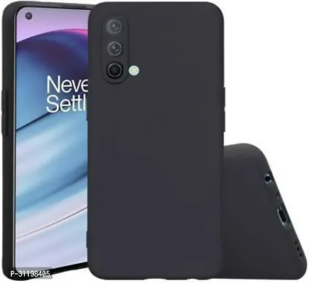 Caseline Back Cover for OnePlus Nord CE 5G Black Grip Case Silicon Pack of 1