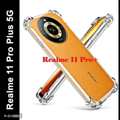 Caseline Back Cover for Realme 11 Pro Plus Realme 11 Pro Plus 5G realme 11 ProPlus 5GBMTP Transparent Shock Proof Pack of 1