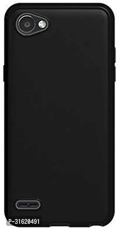 Caseline Back Cover for LG Q6 Black Shock Proof Pack of 1-thumb0