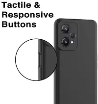 Caseline Back Cover for Realme 9 Pro Realme 9 Pro 5G Black Grip Case Silicon Pack of 1-thumb2