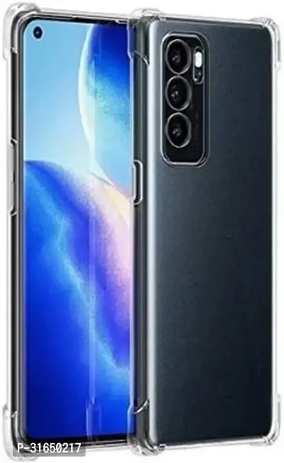 Caseline Back Cover for Oppo Reno 6 Pro Oppo Reno 6 Pro 5G Transparent Grip Case Pack of 1-thumb0