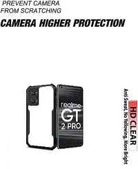 Caseline Back Cover for Realme GT 2 Pro Black Shock Proof Pack of 1-thumb1