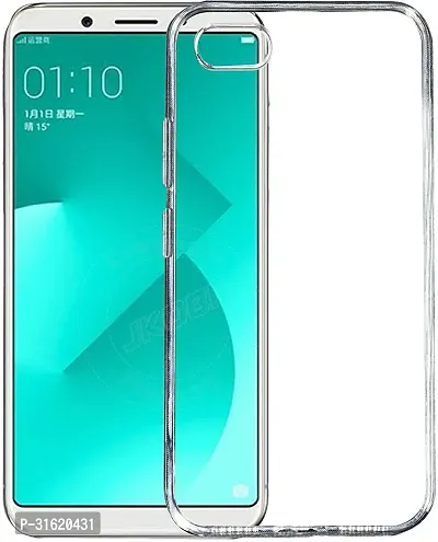 Caseline Back Cover for Oppo A83 5.7 inch Transparent Shock Proof Silicon Pack of 1