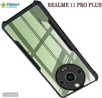 Flipkart SmartBuy Back Cover for Realme 11 Pro Plus Realme 11 Pro Plus 5G Realme 11 Pro Black Grip Case Pack of 1-thumb0