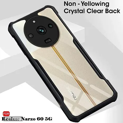 Caseline Back Cover for Realme Narzo 60 5G Realme Narzo 60 IP Black Grip Case Pack of 1-thumb3