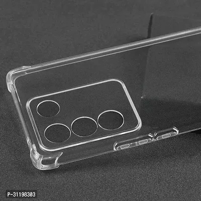 Caseline Back Cover for Vivo V27vivo V27 5G VIVO V27 PRO 5G VIVO V27 PRO BMTP Transparent Grip Case Pack of 1-thumb5