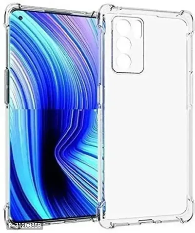 Caseline Back Cover for Oppo Reno 6 Pro Oppo Reno 6 Pro 5G Transparent Grip Case Pack of 1-thumb0