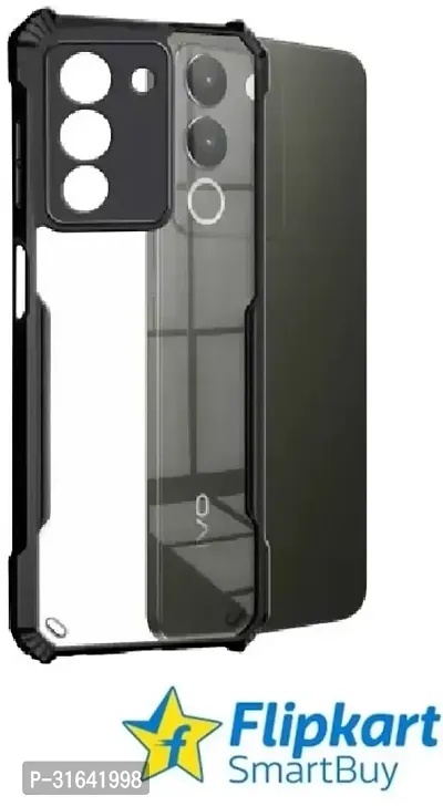 Flipkart SmartBuy Back Cover for vivo Y200 5G Black Grip Case Pack of 1