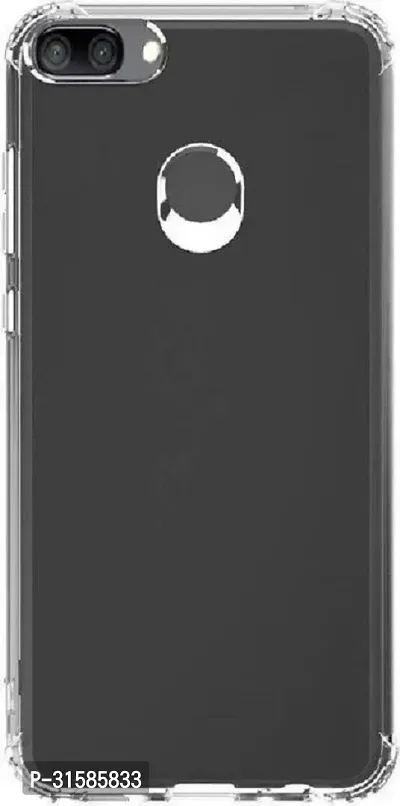 Caseline Back Cover for Honor 9N Transparent Shock Proof Silicon Pack of 1